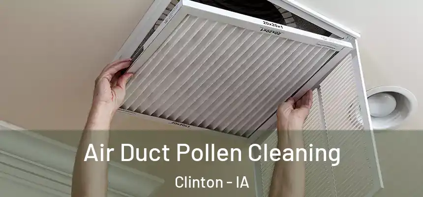  Air Duct Pollen Cleaning Clinton - IA