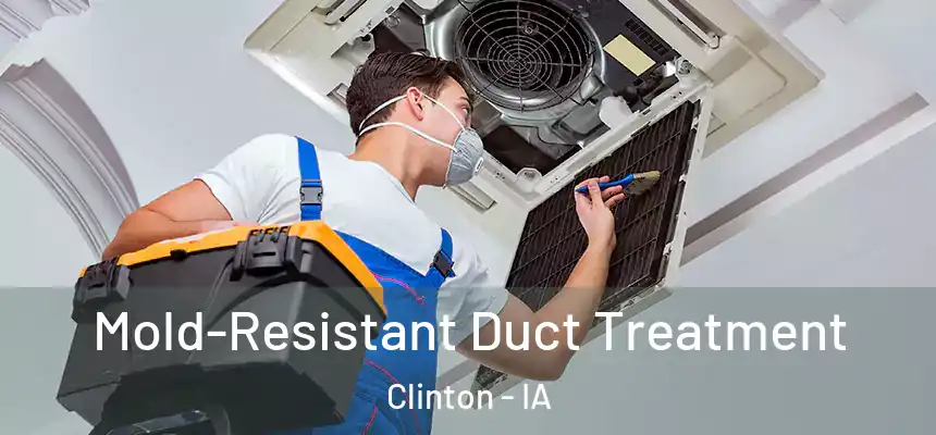 Mold-Resistant Duct Treatment Clinton - IA